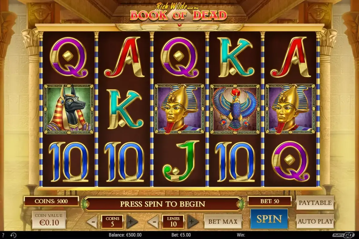 Photo: Book of Dead Slot Review 2026 — RTP, Free Spins & Best Casinos