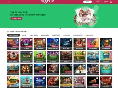 Photo: Slots LV Review 2026 (US) — Bonus, Payments & Safety