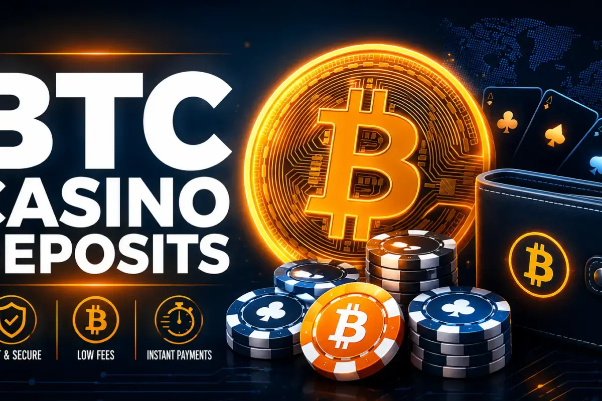 Photo: Bitcoin Casino Deposits 2026 — How to Pay with BTC
