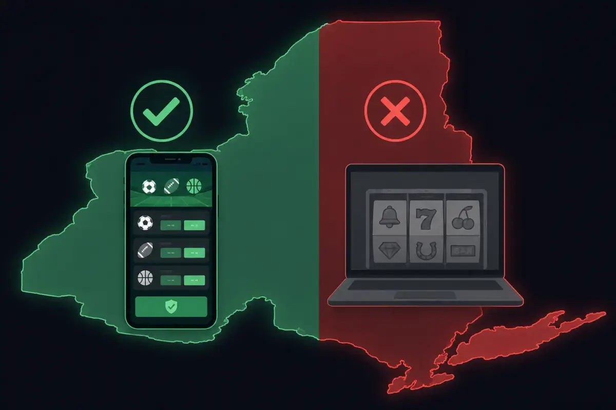 Photo: New York Online Casinos 2026 — Why Sports Betting Is Legal but iGaming Isn’t