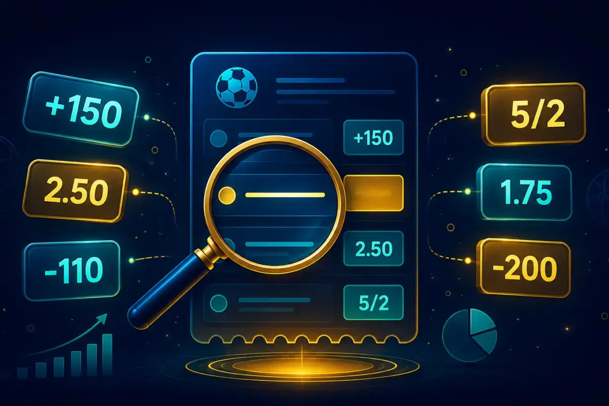 Photo: How to Read Betting Odds (American, Decimal, Fractional)