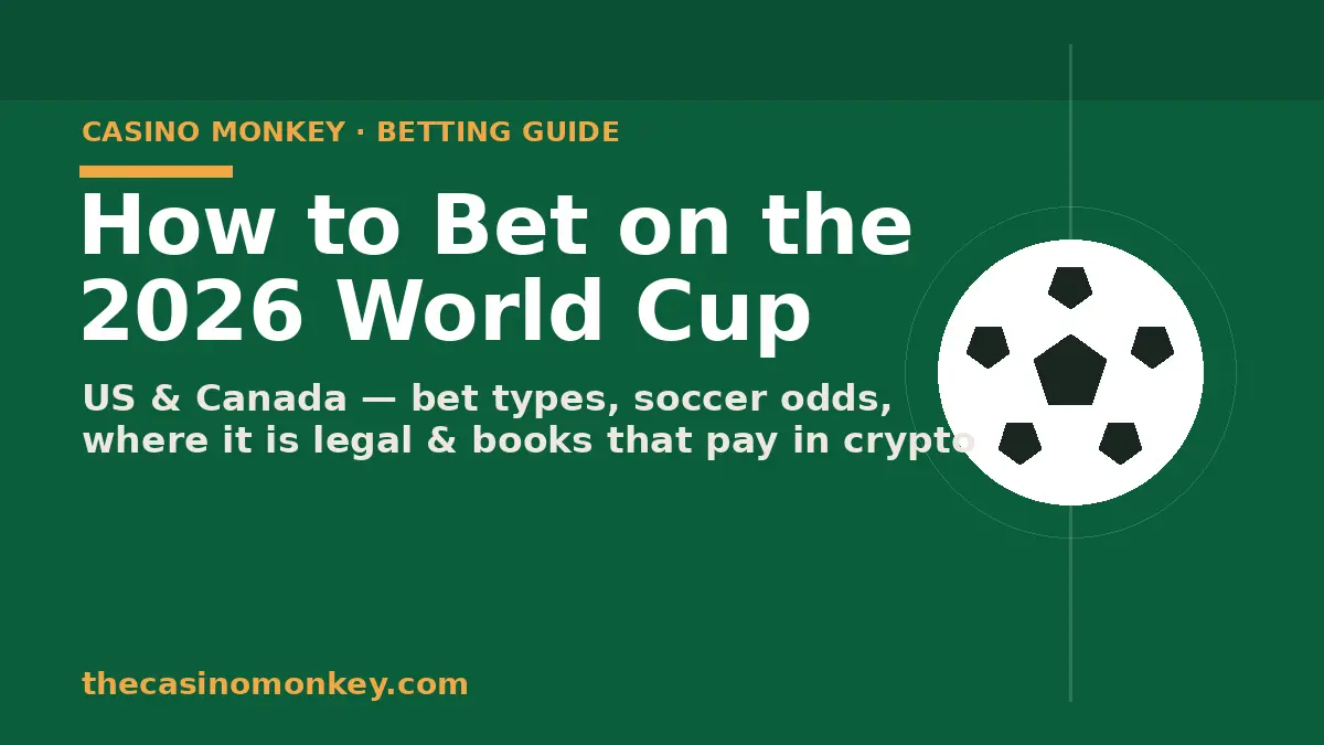 Photo: How to Bet on the 2026 World Cup (US & Canada)