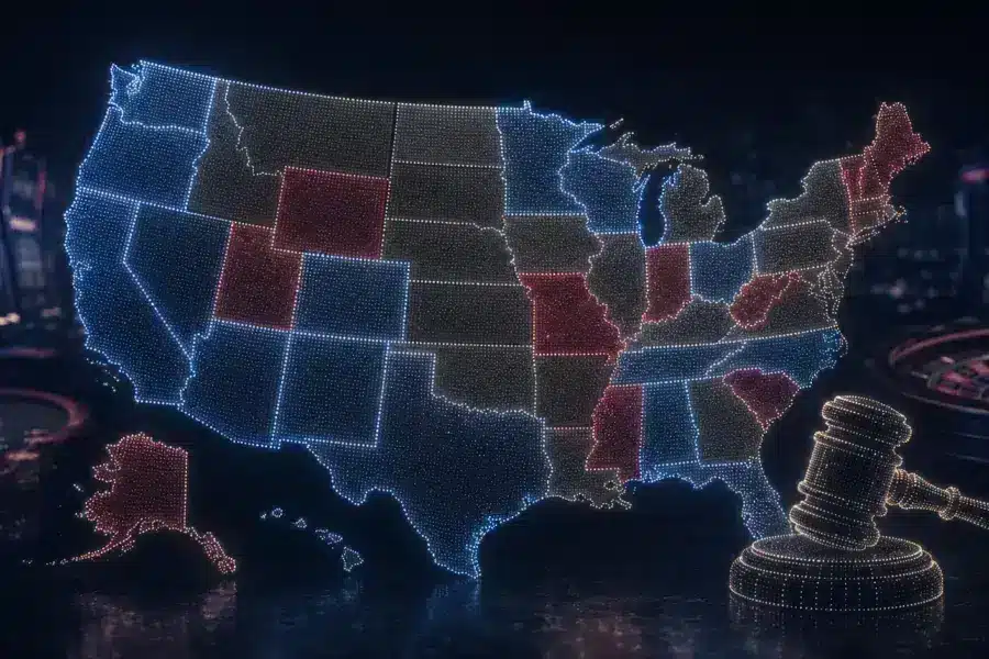 Photo: Sweepstakes Casino Bans 2026 — State-by-State Tracker